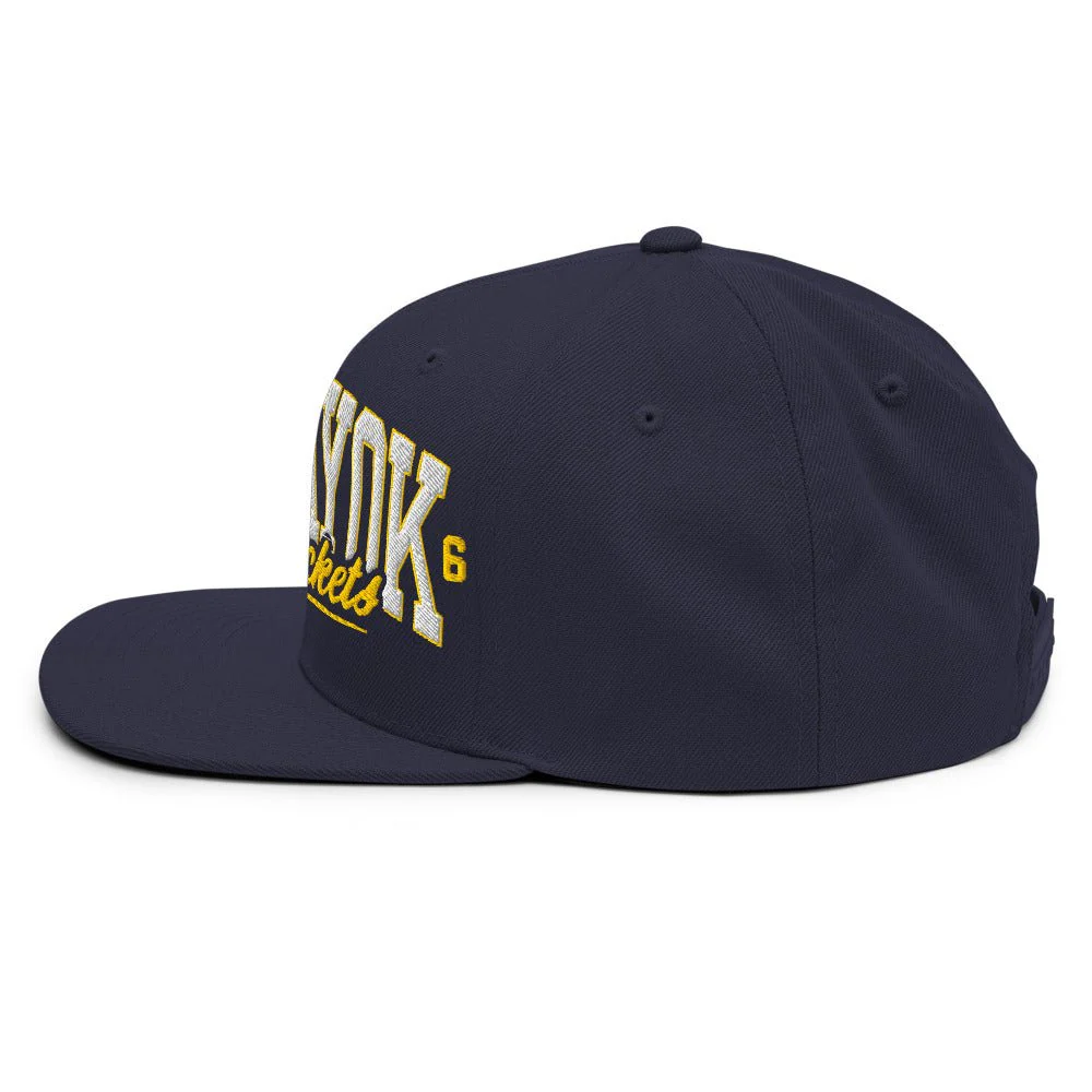 Yellowjackets Wiskayok '96 Embroidered Flat Bill Hat - Image 3