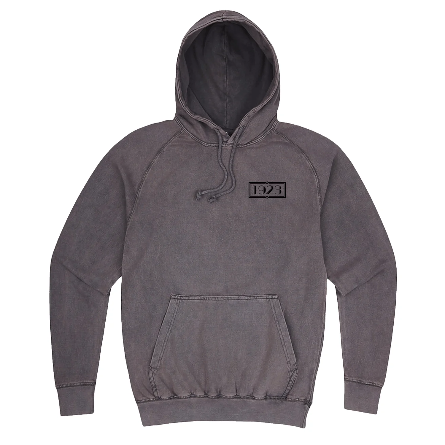 Yellowstone 1923 Logo Left Chest Distressed Hooded Sweatshirt - Image 2