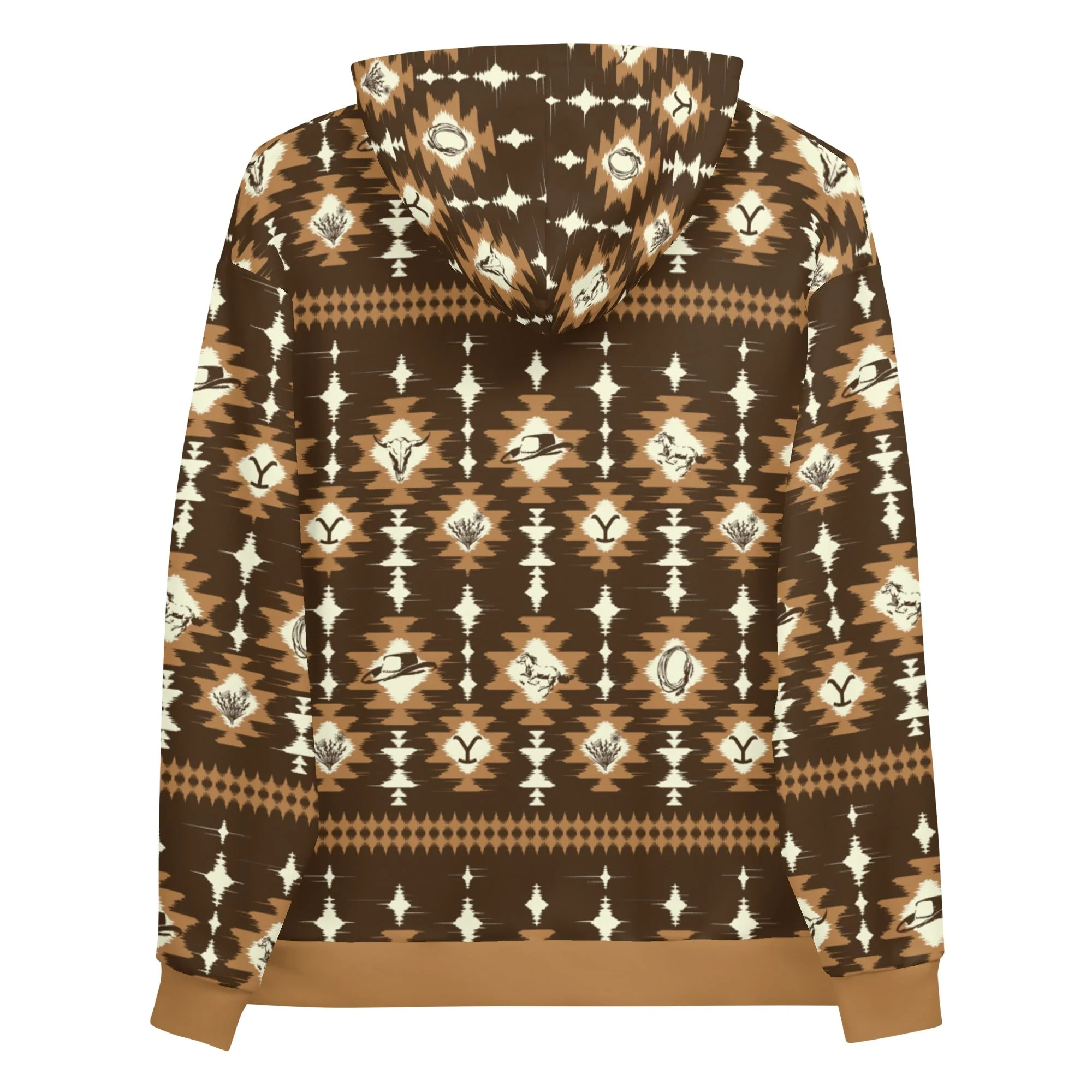 Yellowstone Aztec Hoodie - Image 3