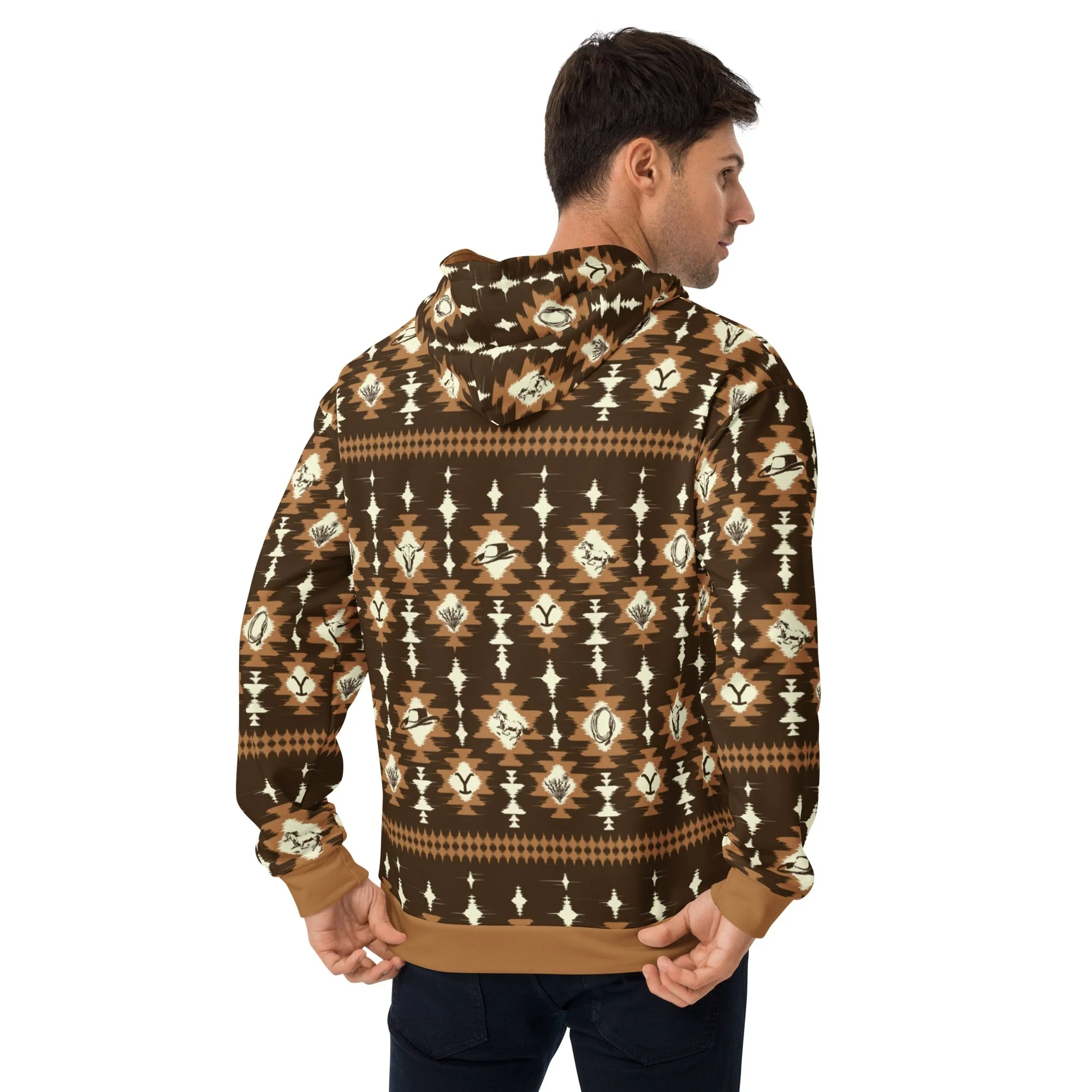 Yellowstone Aztec Hoodie - Image 5