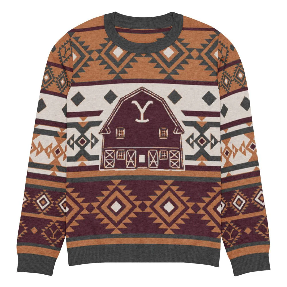 Yellowstone Barn Unisex Knit Sweater