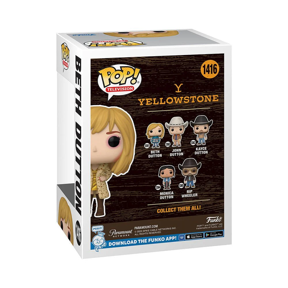 Yellowstone Beth Dutton Metallic Funko Pop! Vinyl Figure (Exclusive Wedding Outfit Edition) Bundle - Image 4