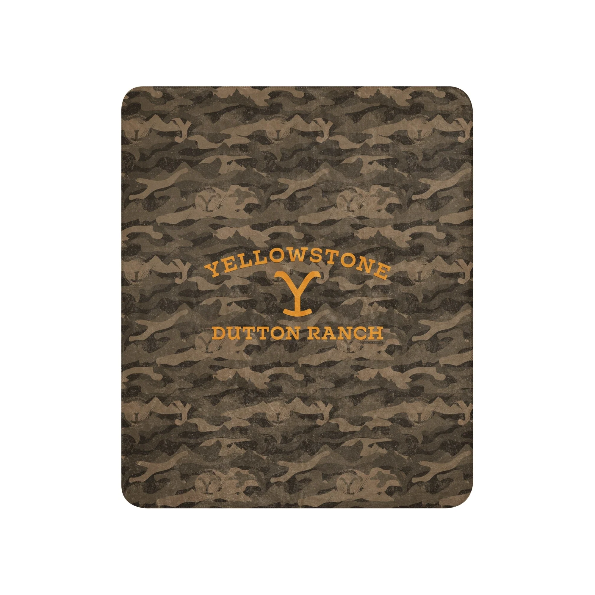 Yellowstone Camo Sherpa Blanket - Image 7
