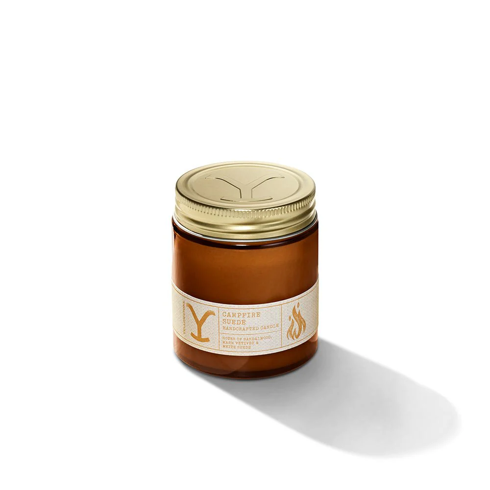 Yellowstone Campfire Suede Candle - Image 2