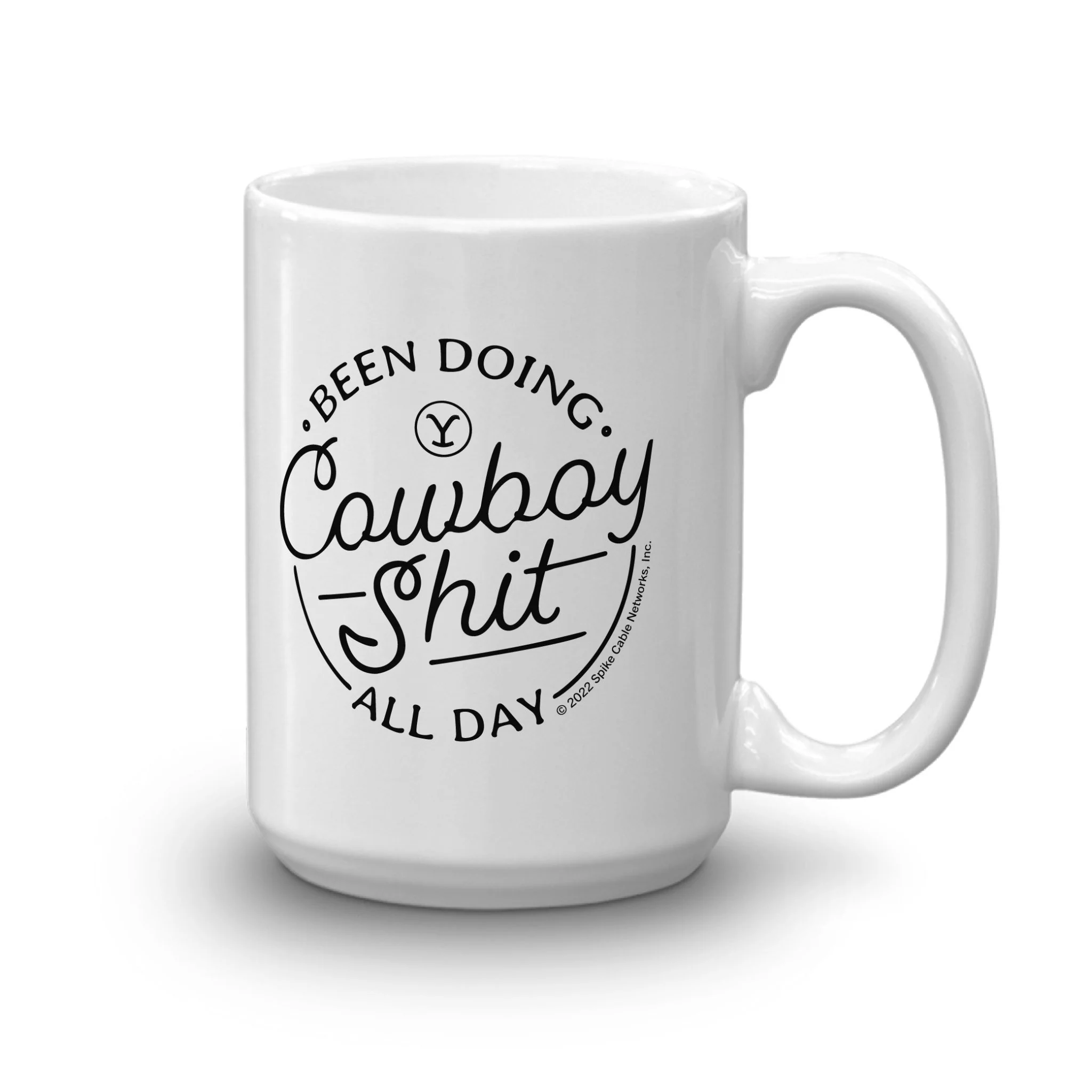 Yellowstone Cowboy White Mug - Image 6