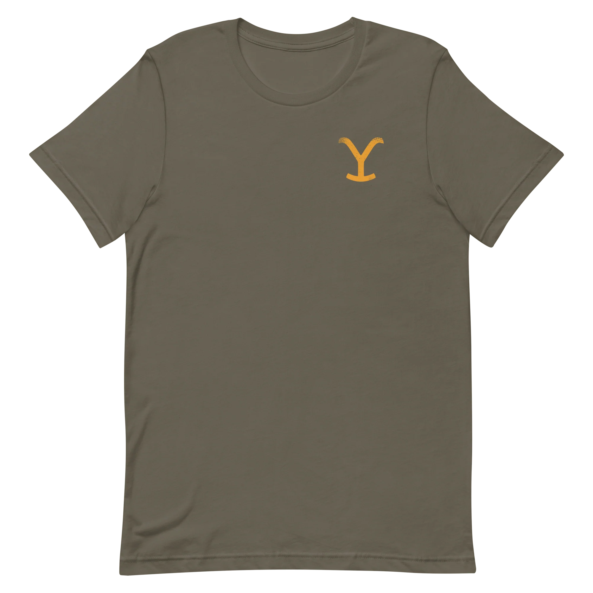 Yellowstone Cowboys Don't Say Goodbye Adult Short Sleeve T-Shirt - Image 5