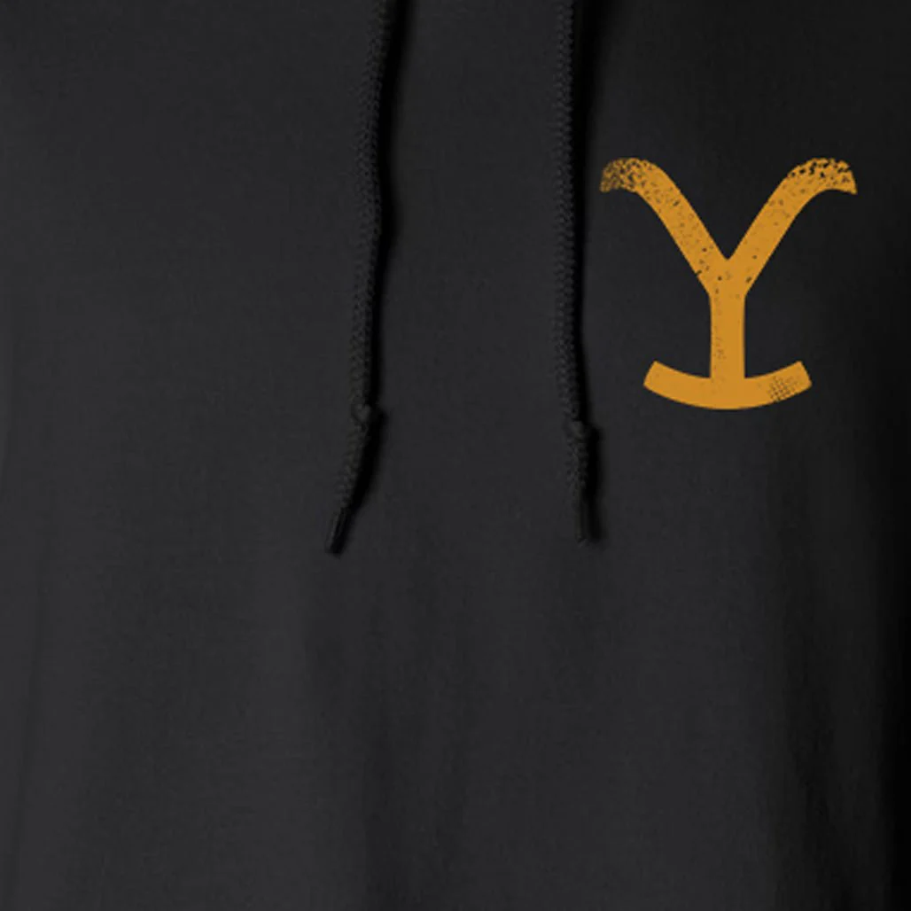 Yellowstone Don't Make Me Go Beth Dutton On You Fleece Hooded Sweatshirt - Image 3