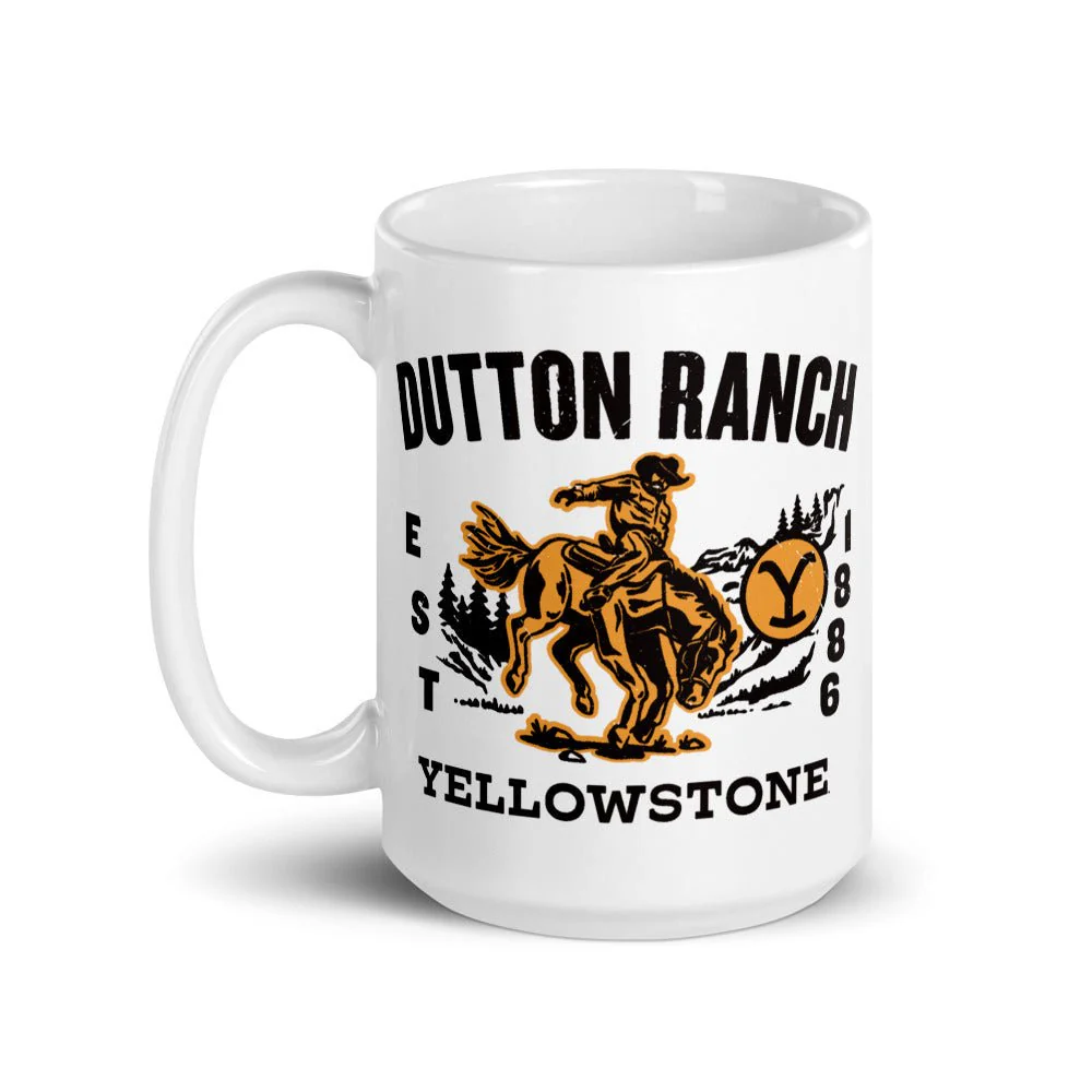 Yellowstone Dutton Ranch Cowboy Mug - Image 3
