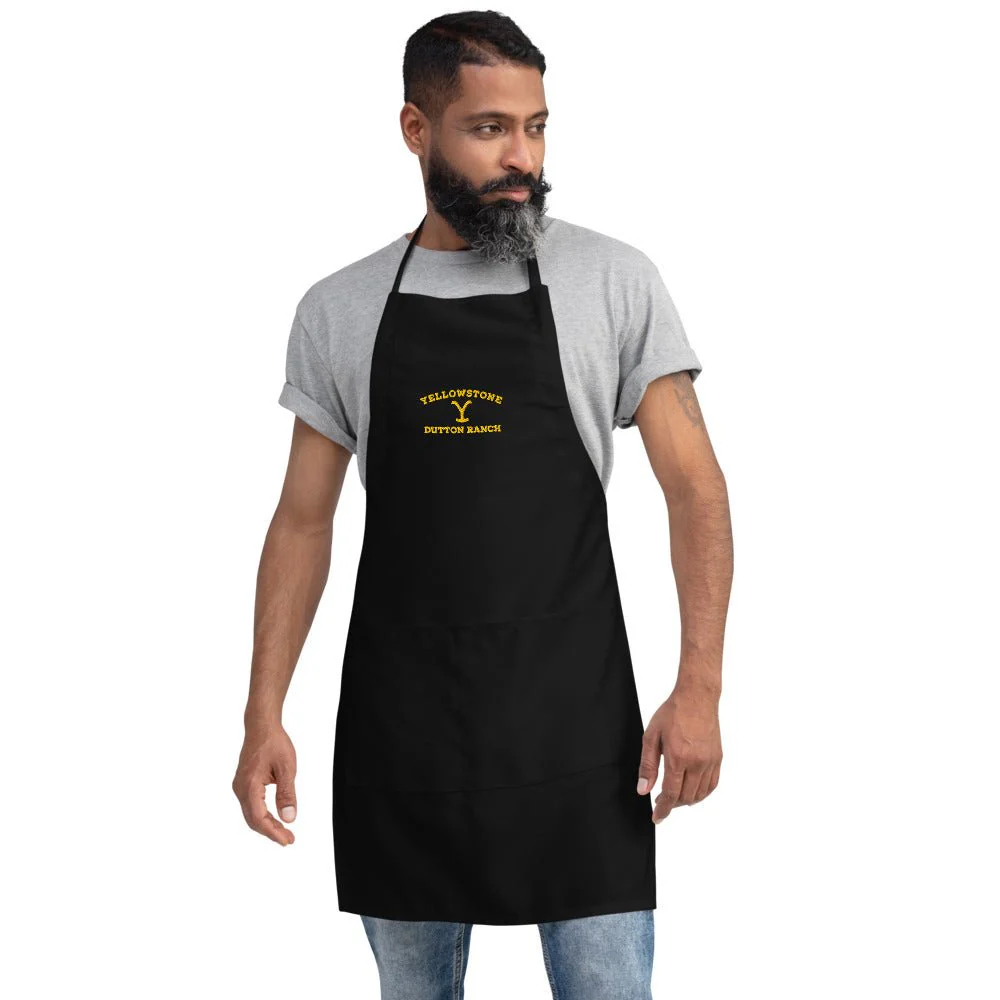 Yellowstone Dutton Ranch Embroidered Apron - Image 2