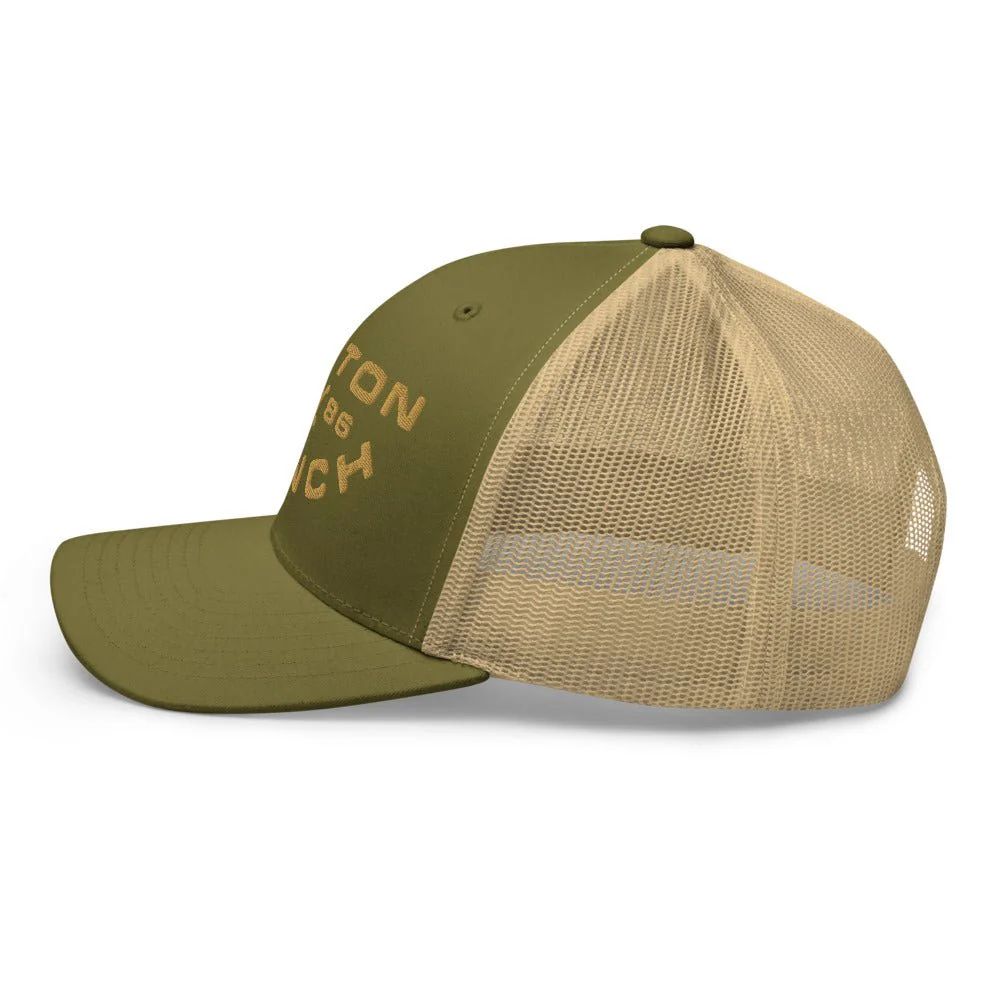 Yellowstone Dutton Ranch Embroidered Trucker Hat - Image 3