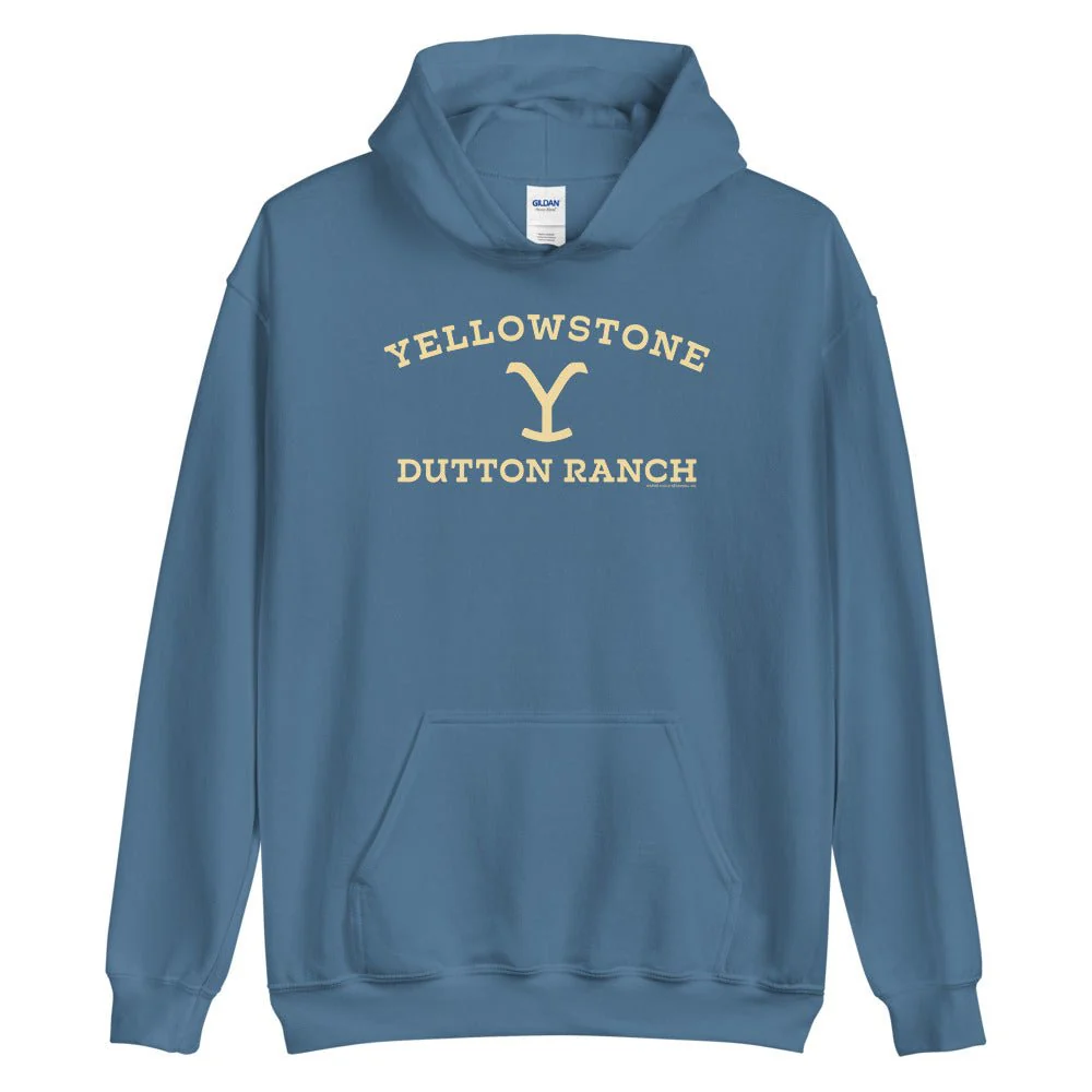 Yellowstone Dutton Ranch Logo Hoodie - Image 4