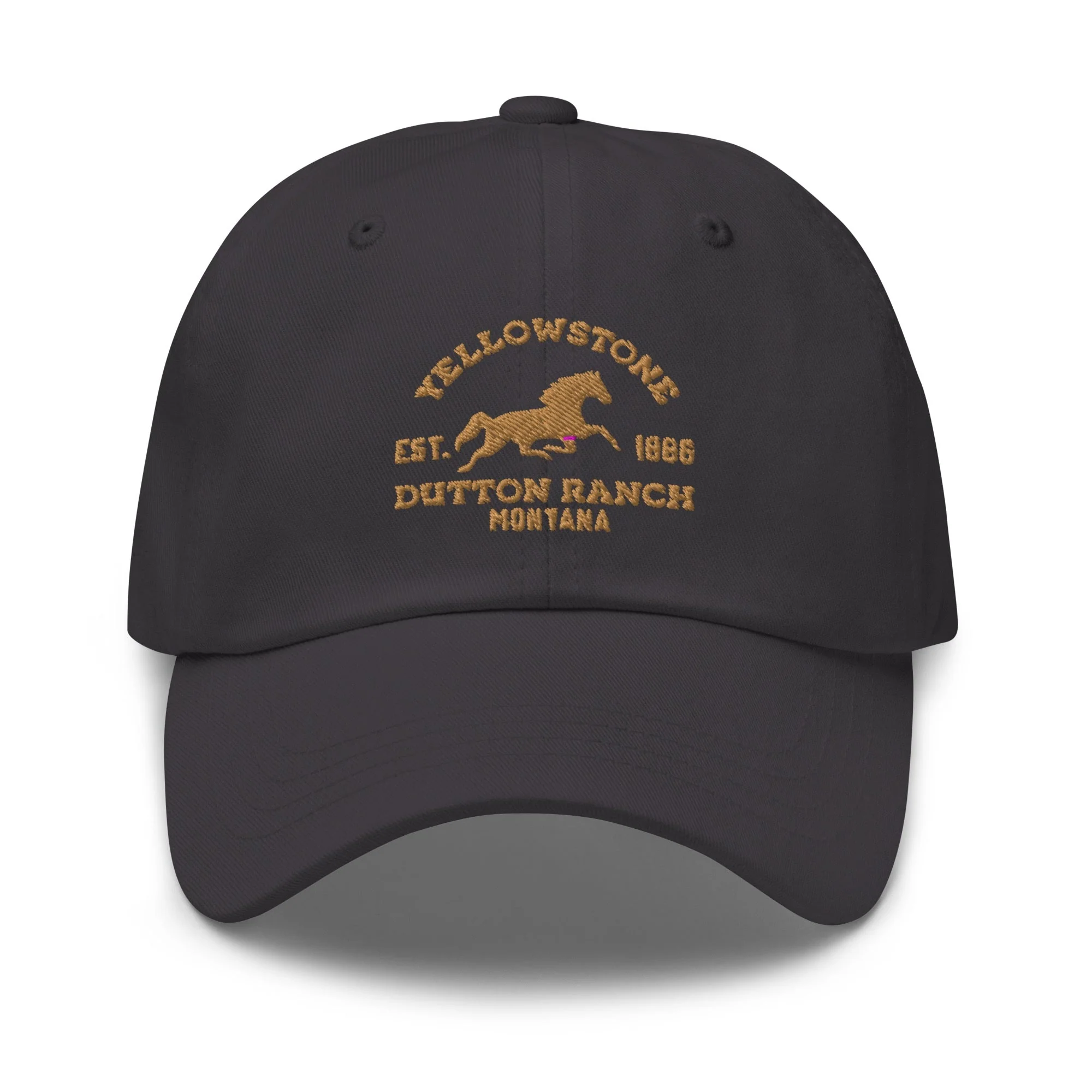 Yellowstone Dutton Ranch Montana Classic Dad Hat - Image 5