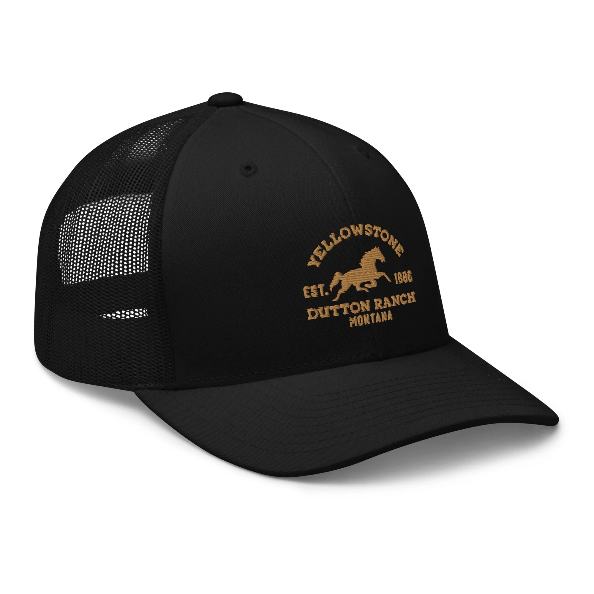 Yellowstone Dutton Ranch Montana Retro Trucker Hat - Image 4