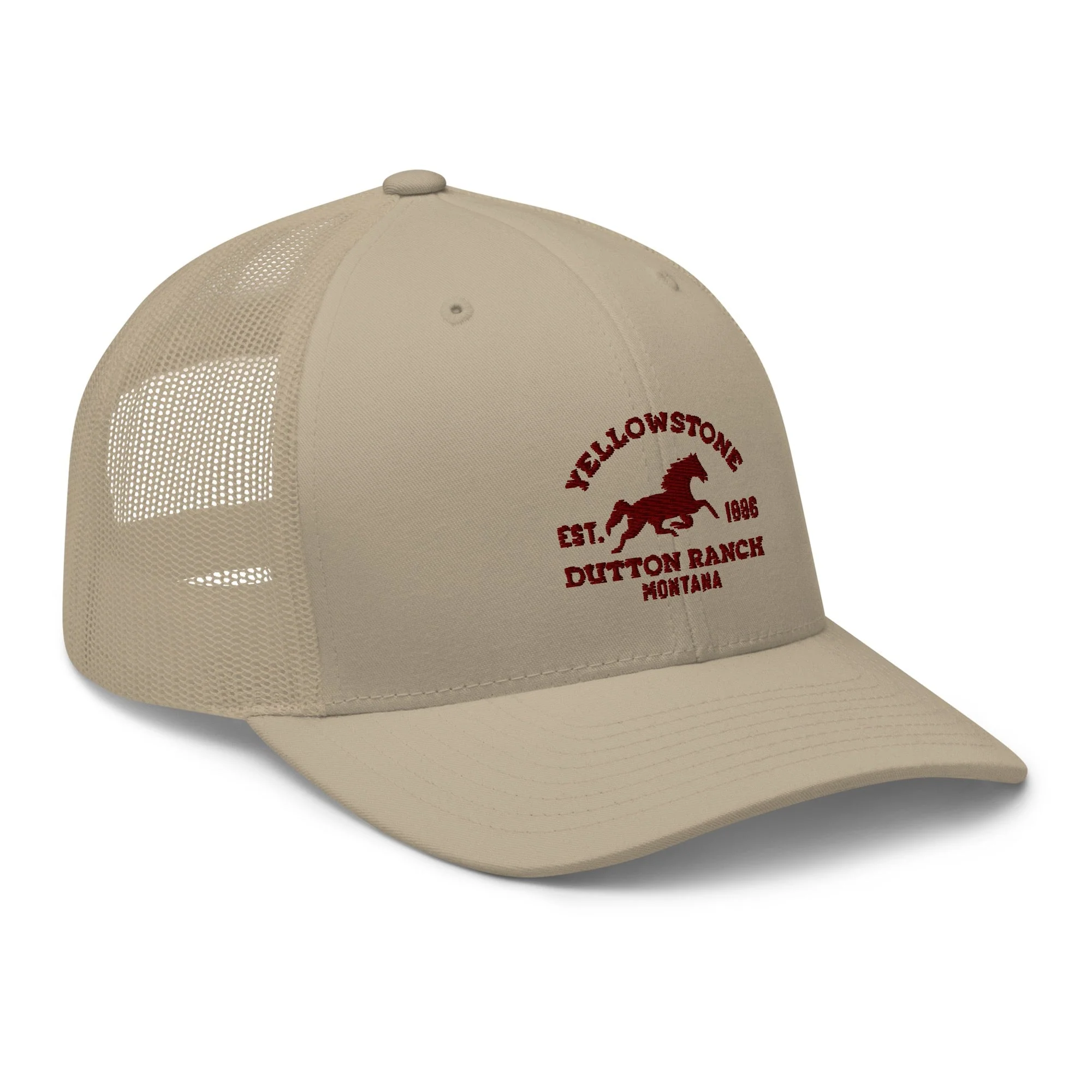 Yellowstone Dutton Ranch Montana Retro Trucker Hat - Image 7