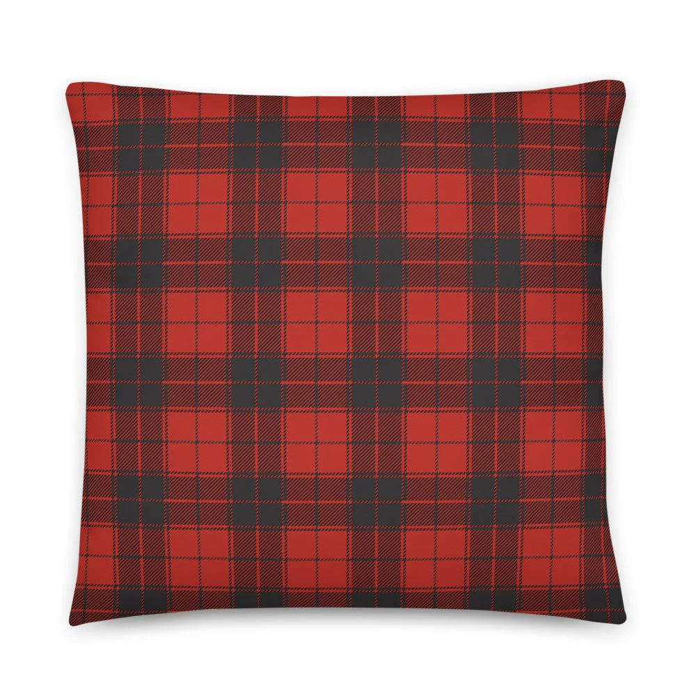 Yellowstone Dutton Ranch Plaid Pillow - Image 10