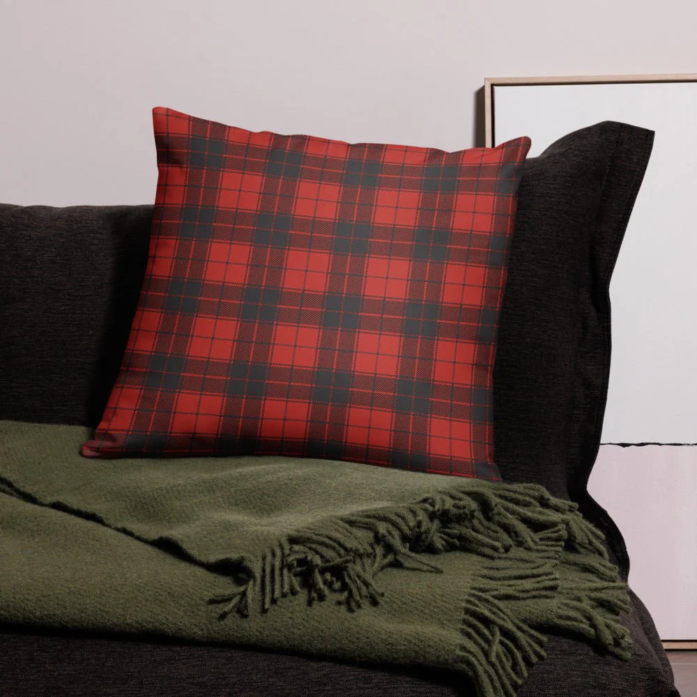 Yellowstone Dutton Ranch Plaid Pillow - Image 12