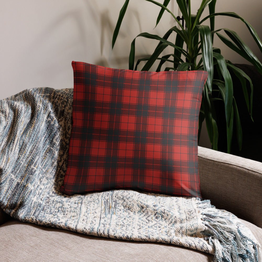 Yellowstone Dutton Ranch Plaid Pillow - Image 14