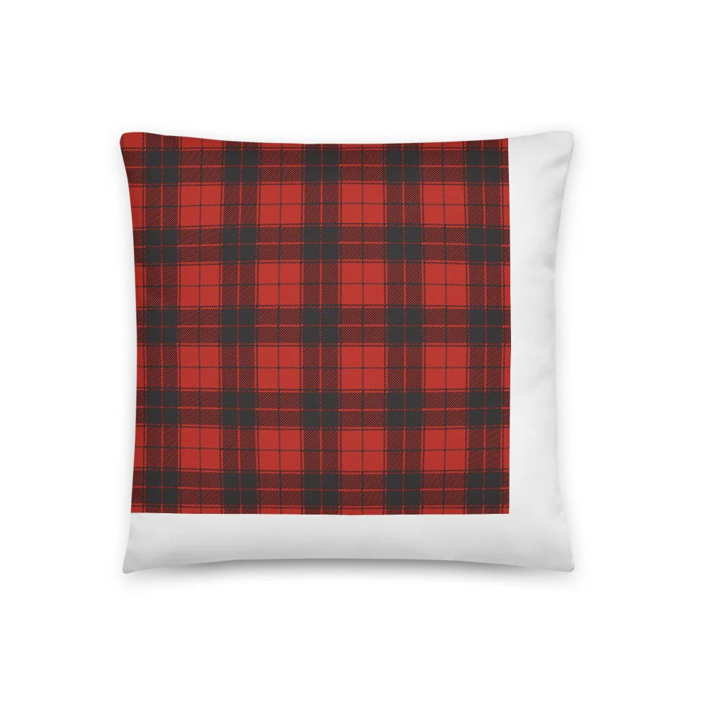 Yellowstone Dutton Ranch Plaid Pillow - Image 2