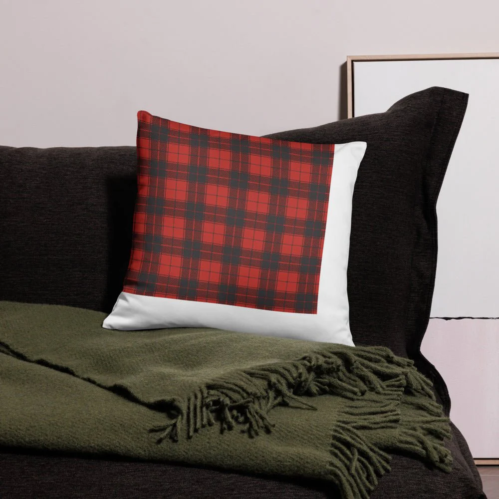 Yellowstone Dutton Ranch Plaid Pillow - Image 5