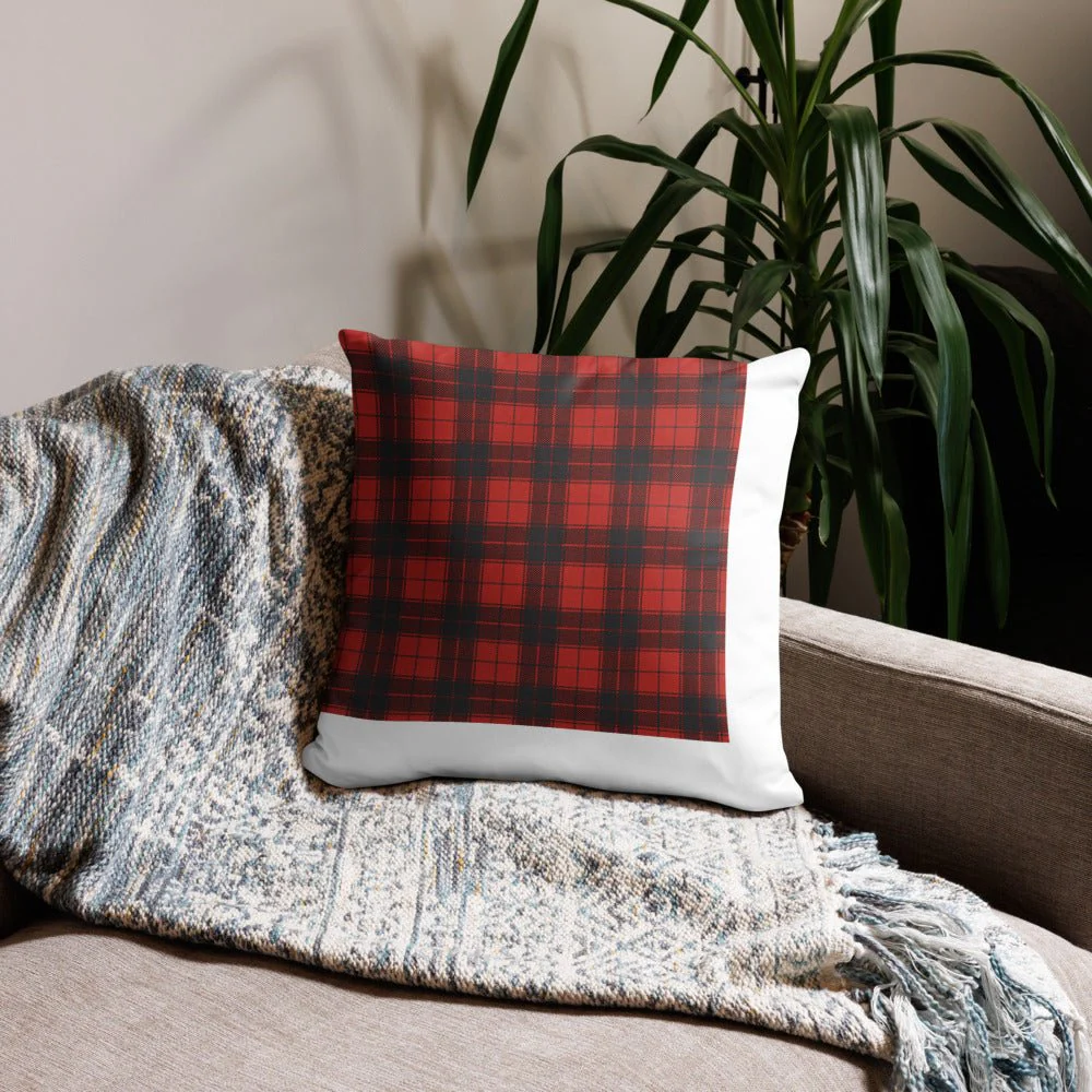 Yellowstone Dutton Ranch Plaid Pillow - Image 7