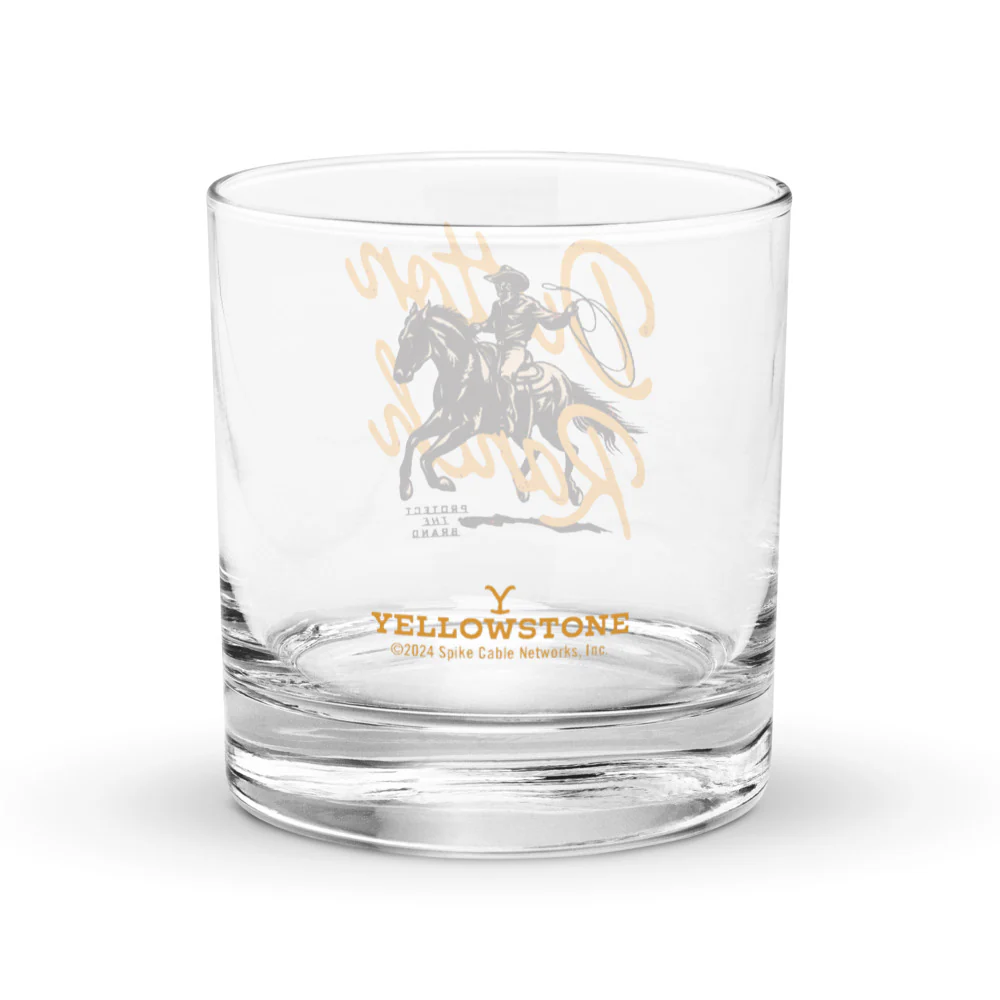 Yellowstone Dutton Ranch Rocks Glass - Image 4