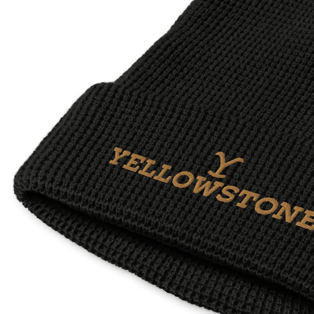 Yellowstone Embroidered Logo Waffle Beanie - Image 3