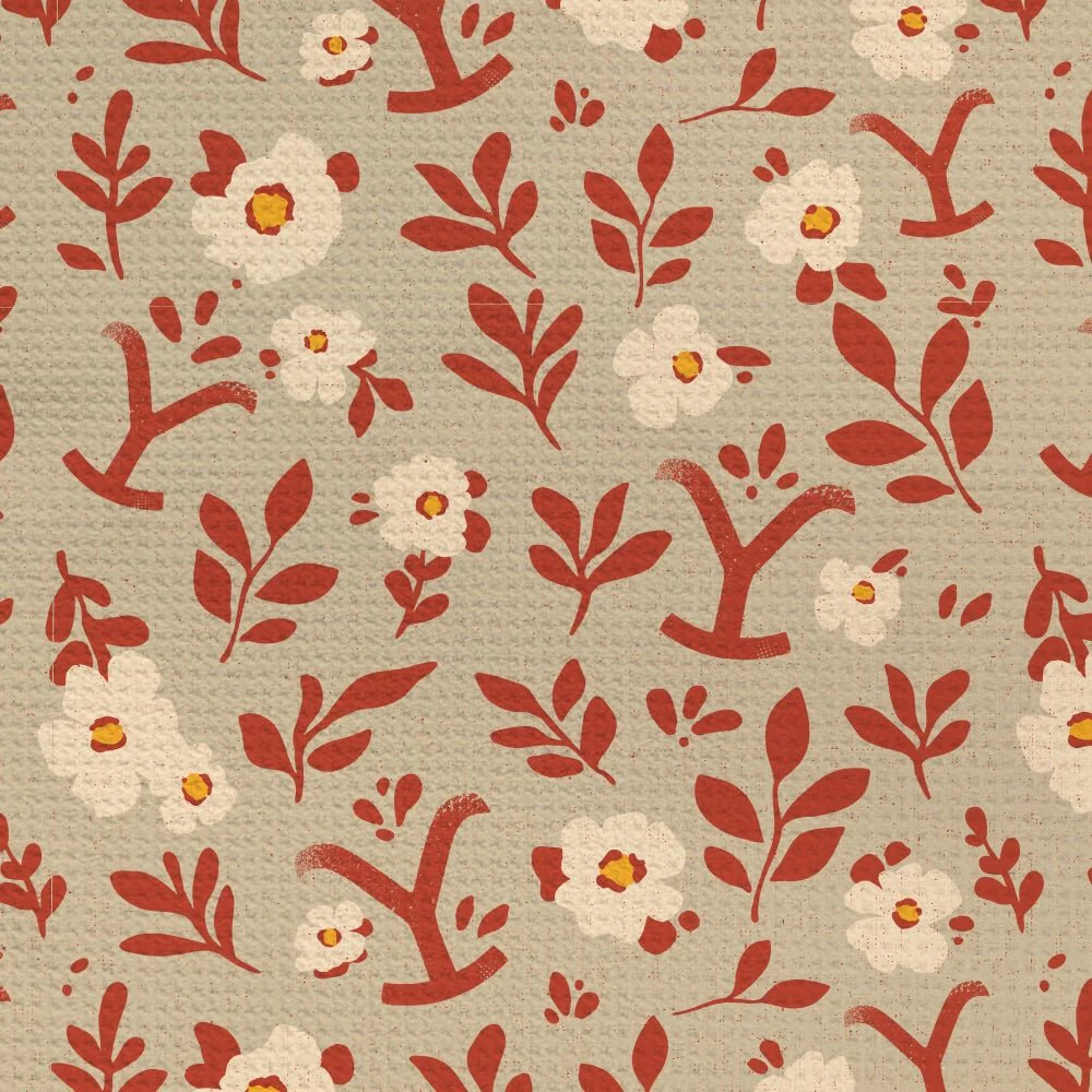 Yellowstone Florals Kitchen Towel - Image 2