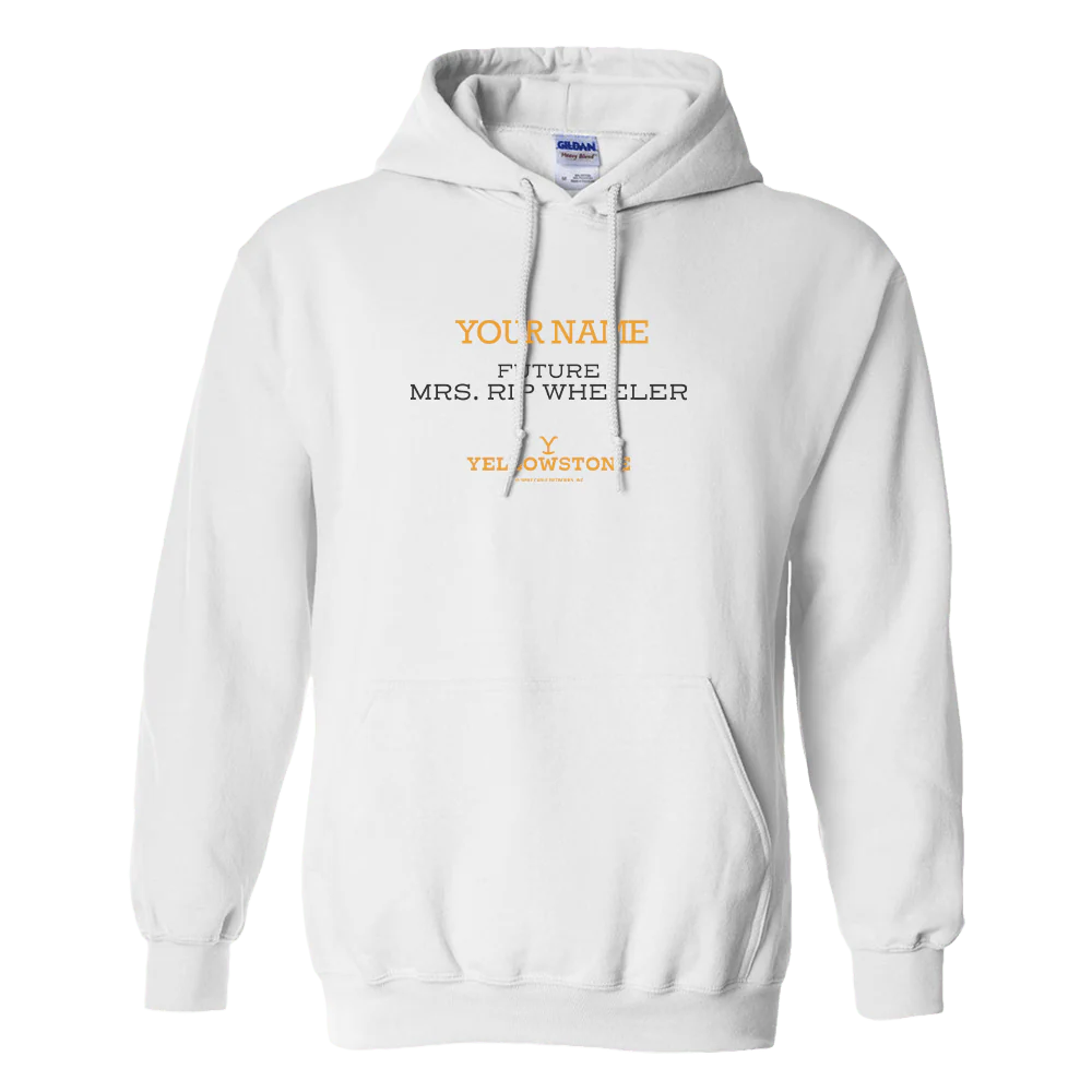 Yellowstone Future Mrs. Rip Wheeler Personalized Fleece Hooded Sweatshirt - Image 5