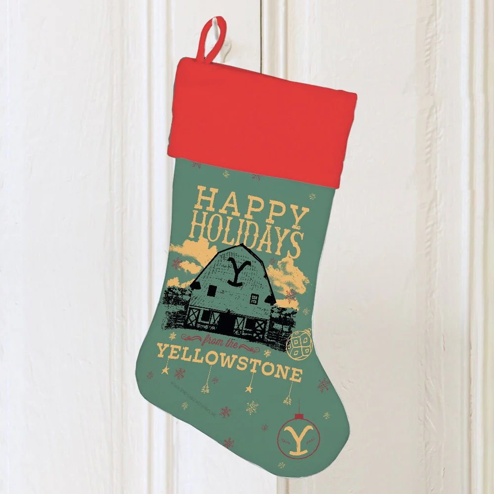 Yellowstone Happy Holidays Stocking - Image 2
