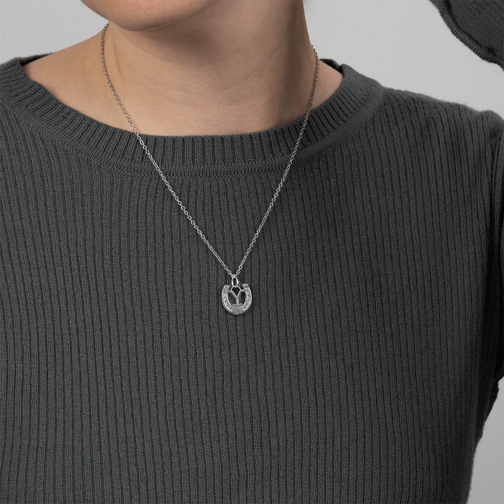 Yellowstone Horseshoe Pendant Necklace - Image 4