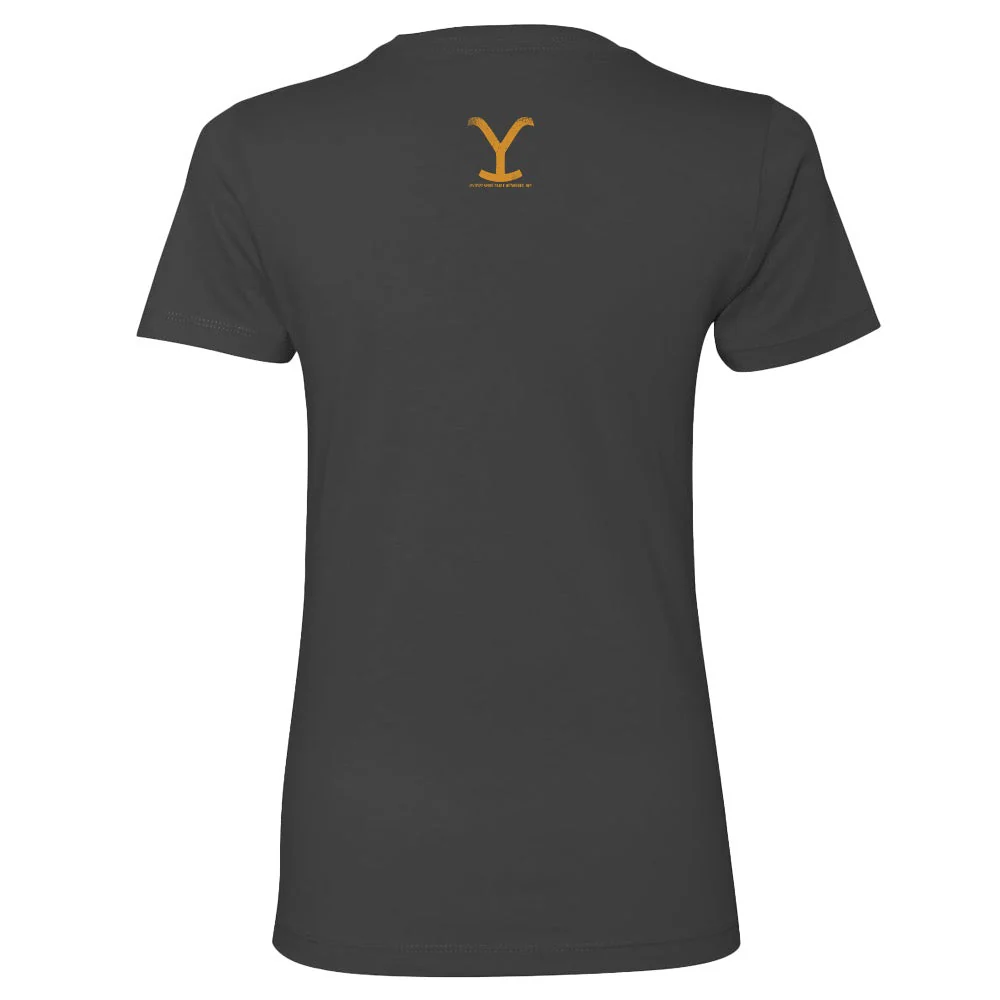 Yellowstone I Don't Speak Women's Short Sleeve T-Shirt - Image 3