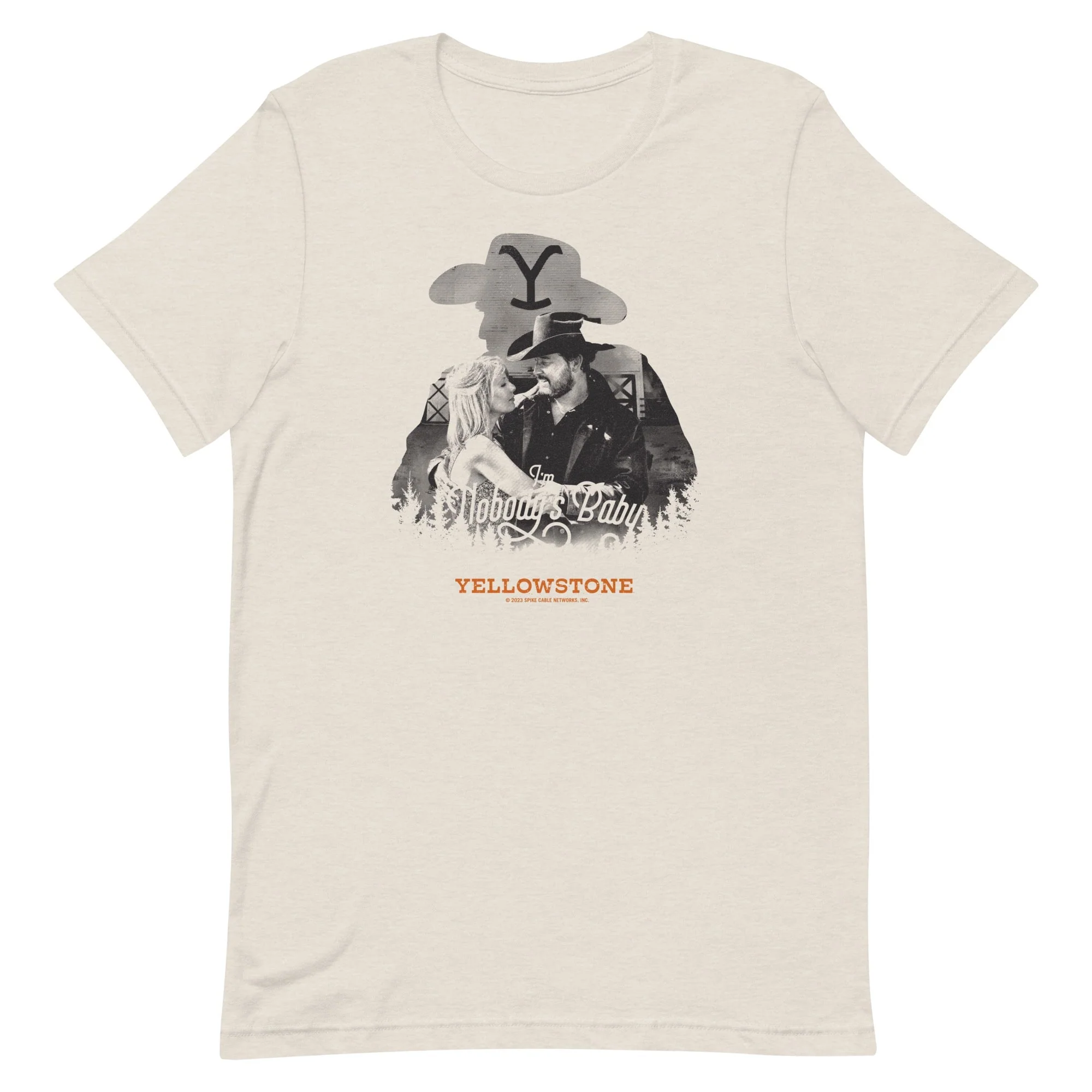 Yellowstone I'm Nobody's Baby Adult Short Sleeve T-Shirt - Image 5