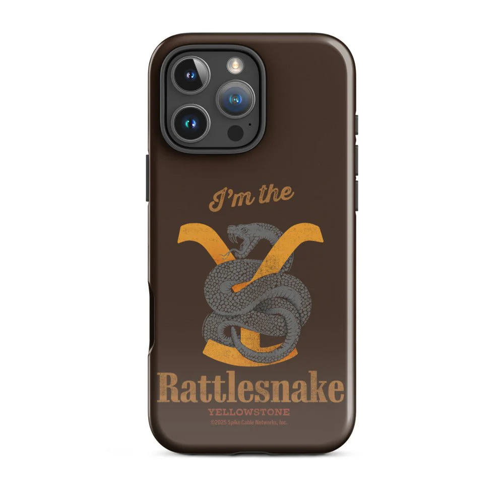 Yellowstone I'm the Rattlesnake iPhone Case
