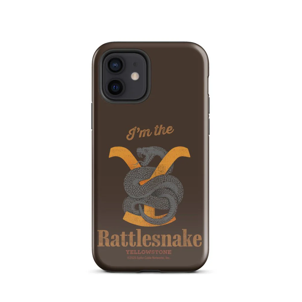 Yellowstone I'm the Rattlesnake iPhone Case - Image 60