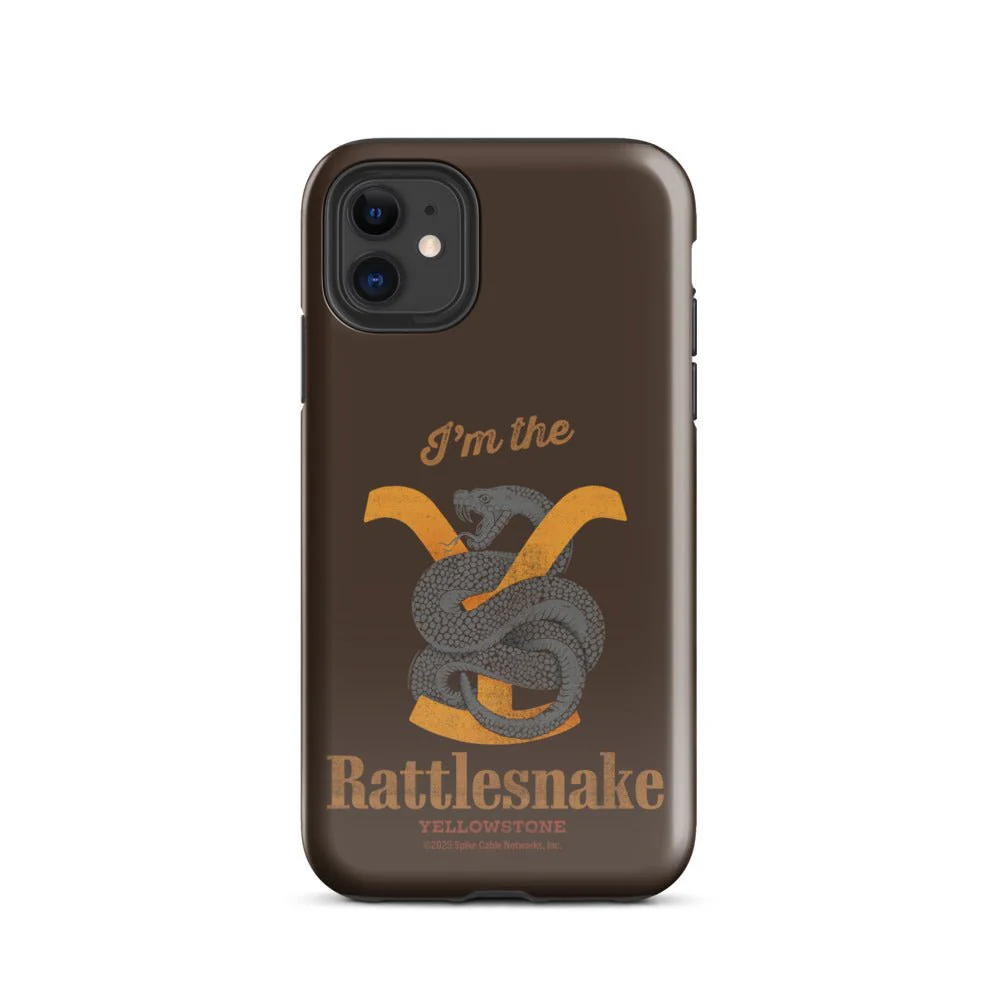 Yellowstone I'm the Rattlesnake iPhone Case - Image 69