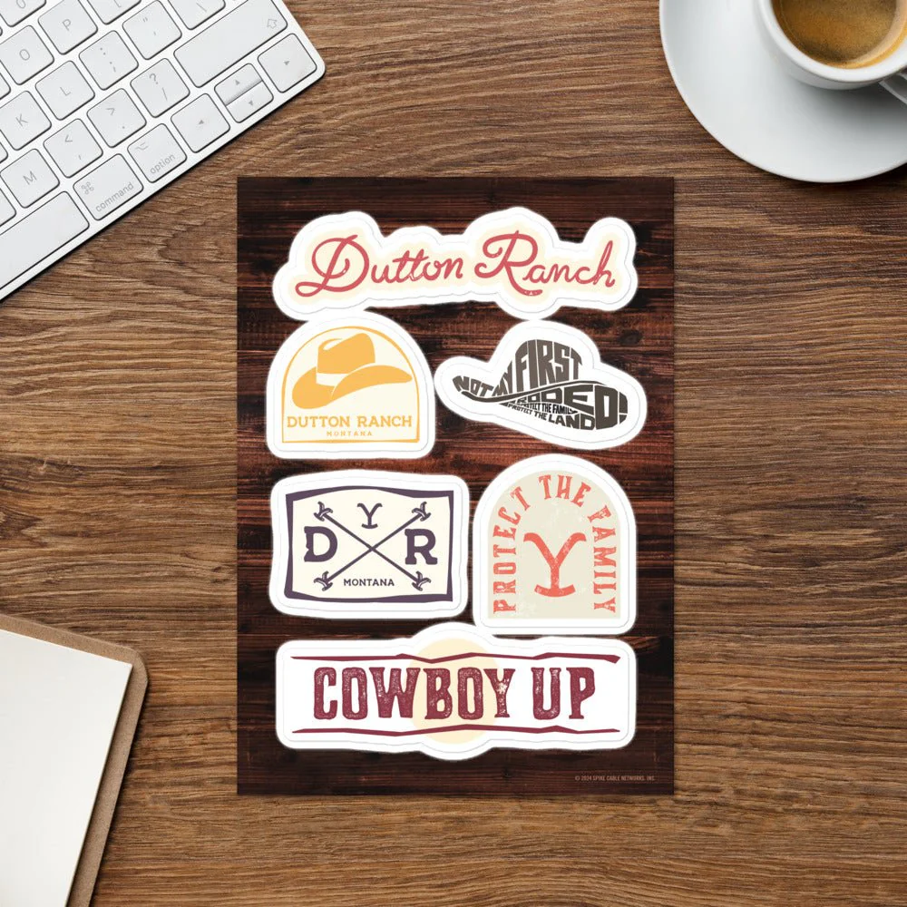 Yellowstone Icons Sticker Sheet - Image 2