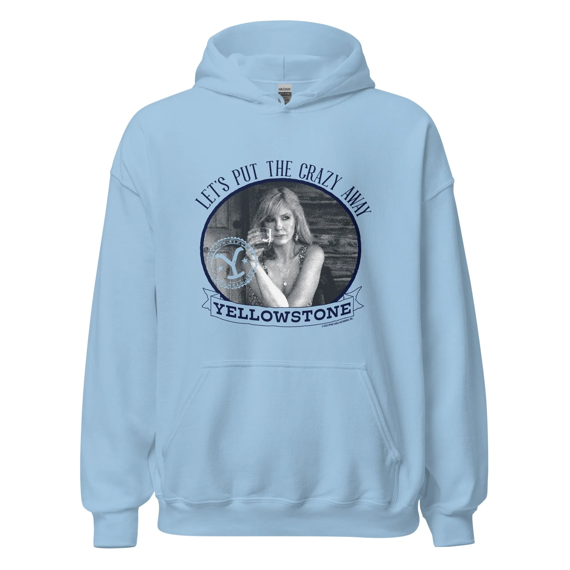 Yellowstone Let's Put the Crazy Away Hoodie - Image 3