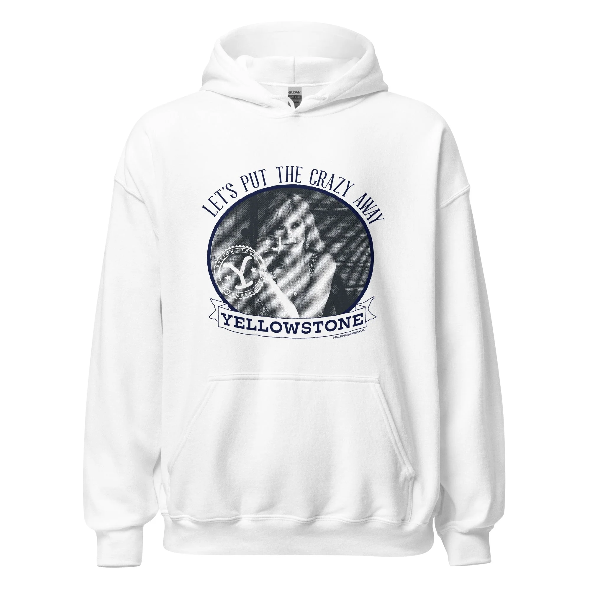 Yellowstone Let's Put the Crazy Away Hoodie - Image 4