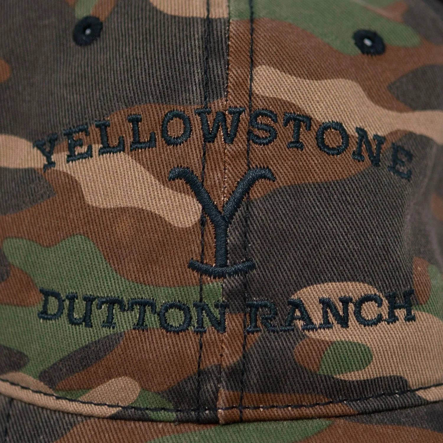 Yellowstone Dutton Ranch Logo As Seen On Camo Hat - Image 3