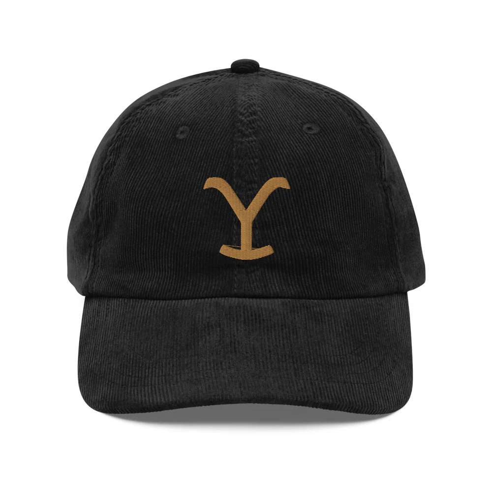 Yellowstone Logo Embroidered Corduroy Hat