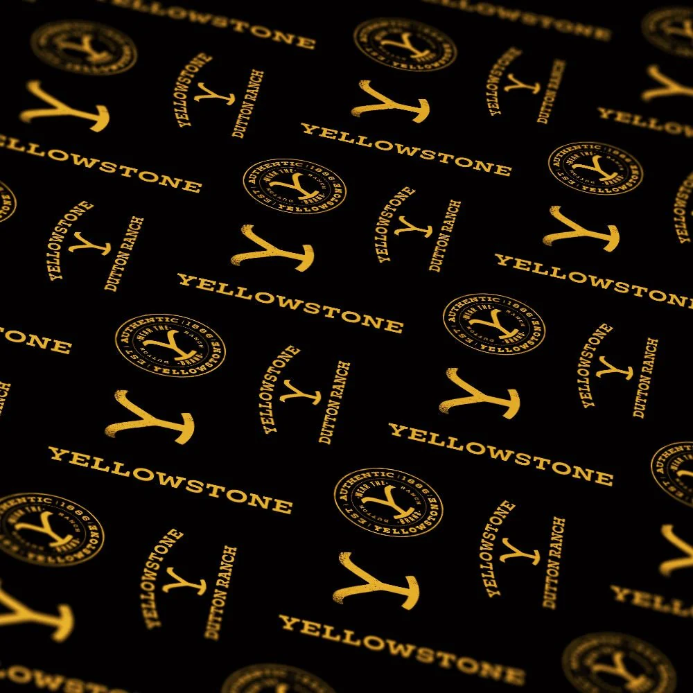 Yellowstone Logo Gift Wrap - Image 2