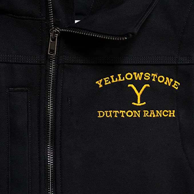 Yellowstone Logo As Seen On Canvas Vest - Image 5