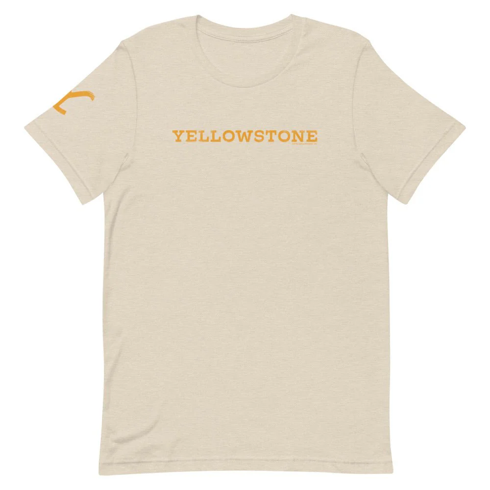 Yellowstone Logo Unisex Premium T-Shirt - Image 5
