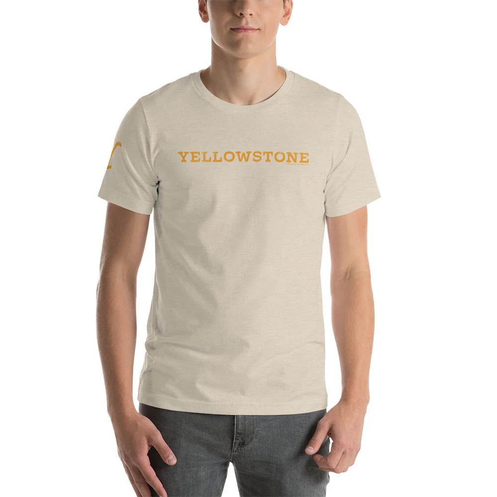 Yellowstone Logo Unisex Premium T-Shirt - Image 6