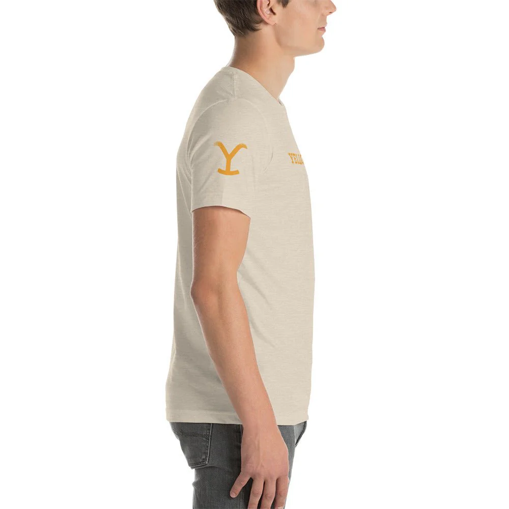 Yellowstone Logo Unisex Premium T-Shirt - Image 7
