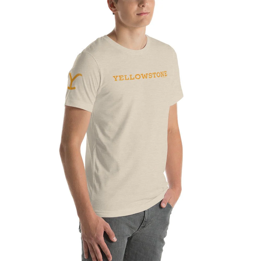 Yellowstone Logo Unisex Premium T-Shirt - Image 8