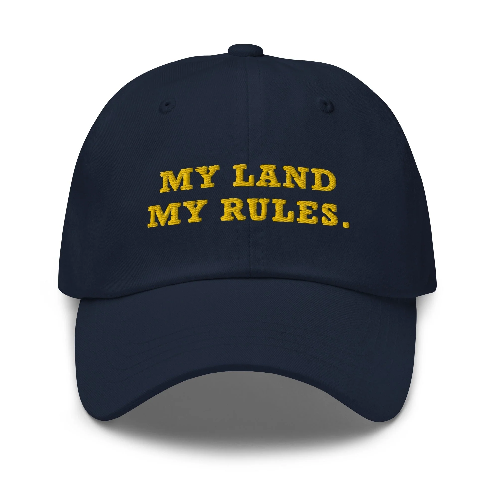 Yellowstone My Land My Rules Classic Dad Hat - Image 4