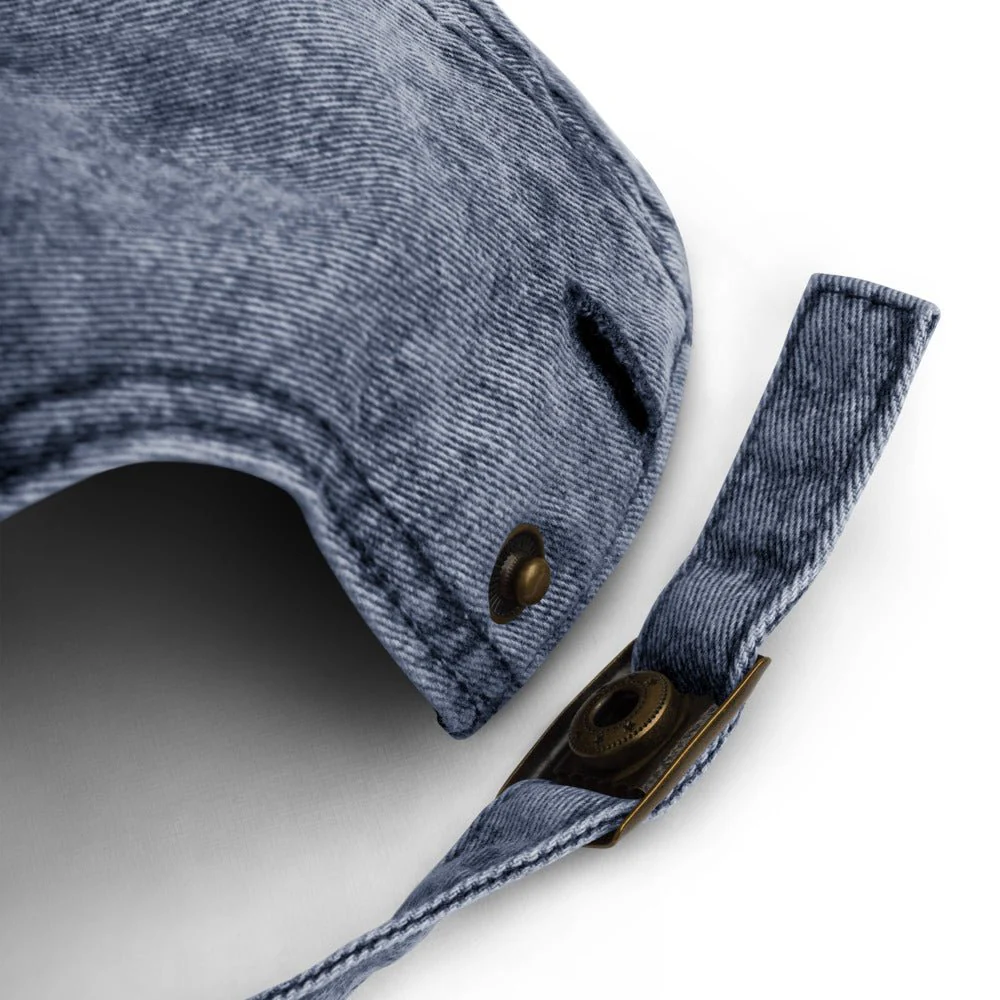 Yellowstone Patch Vintage Denim Cap - Image 3
