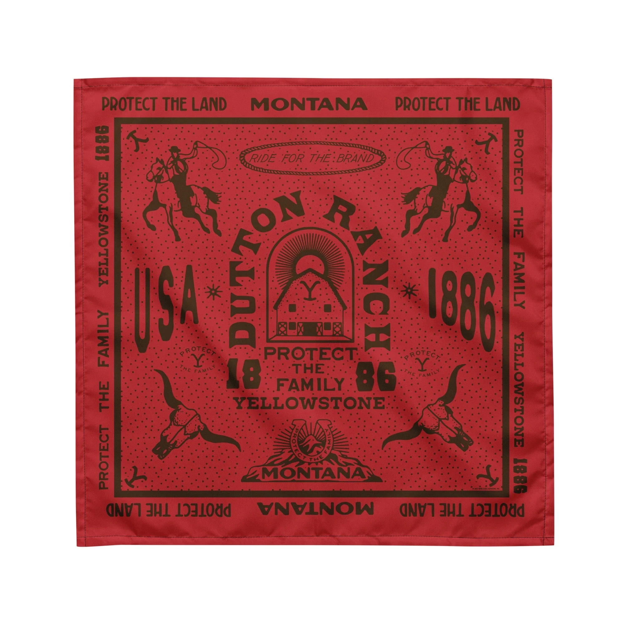 Yellowstone Protect The Family Bandana - Image 3