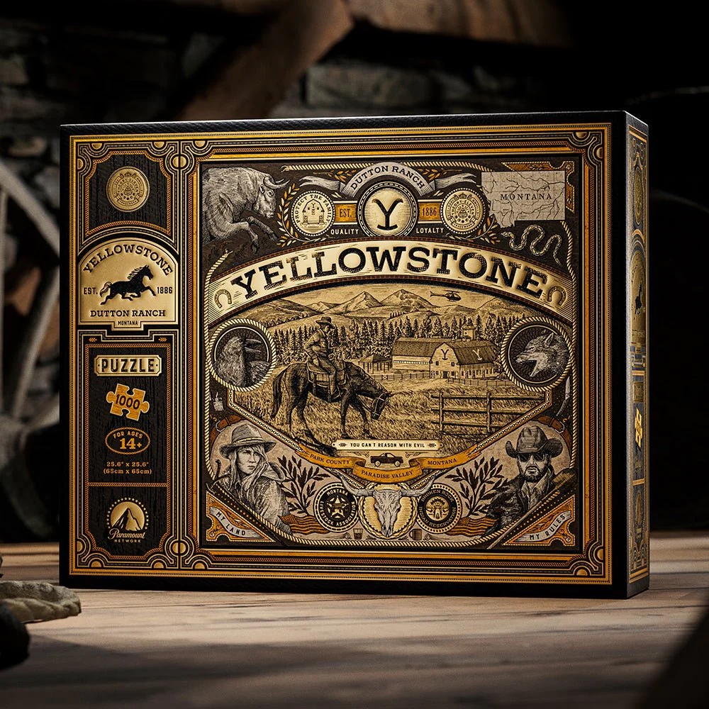 Yellowstone 1,000-Piece Puzzle - Image 2